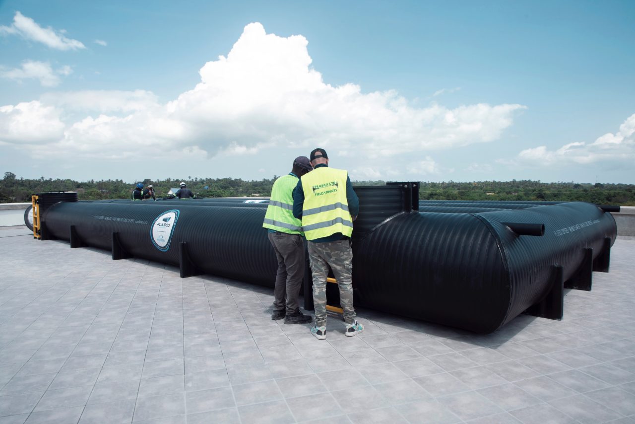 50,000 litre Potable Water Storage Tank in Zanzibar